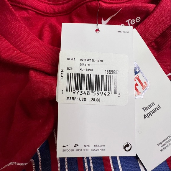 New York Giants Nike Short sleeve shirt - Picture 4 of 9